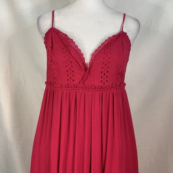Coco + Jaimeson Fuchsia Pink Romper- NWT - Picture 4 of 15